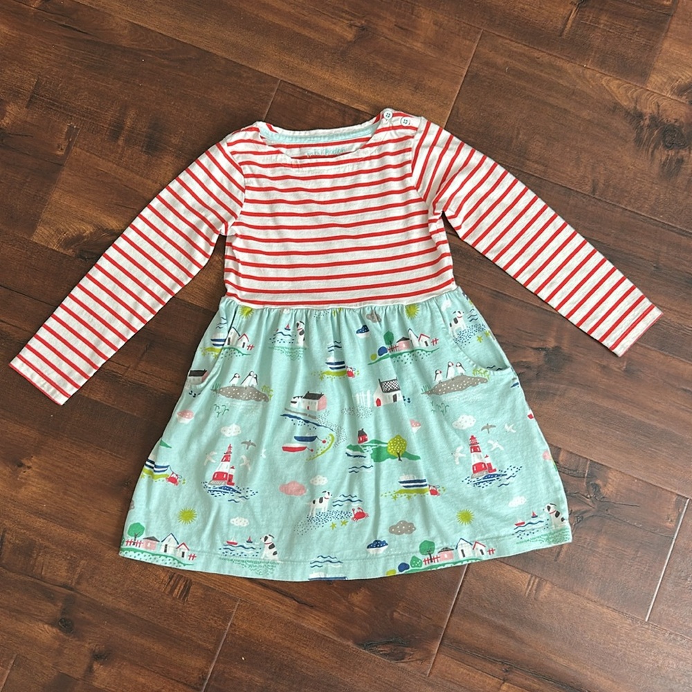 Mini Boden girls 6-7Y, Striped and Patterned Dresses Set! - Picture 3 of 10